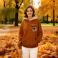 🎄🎅WEIHNACHTSANGEBOT 50 % RABATT!!🎁Süßes Highland Cow Sweatshirt mit Kapuze und kuscheligem Fleecefutter🦬