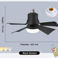 🌬️Surprise Price: Only £15.99!!🔥SmartBreez™ 40W LED Ceiling Fan Light – 20.5” Ultra-Quiet with Remote 🎯 | E27 + FREE B22 Adapter 🔌 | For Bedroom 😴, Kitchen 👩‍🍳 & Garage 🛠️ – UK Ready! 🇬🇧
