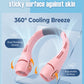 🥳2026 HOT SALE🥳💞50K+ SOLD!🍃💨 50% OFF! Neck Air Conditioner Fan – Ultra‑quiet, 360° rotating, 3 speeds. Hands‑free cooling, long battery. 🌬️😎🌬️