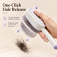 💖LAST DAY SALE ONLY ￡14.99!!💖Electric Spray Air Cushion Massage Comb💨| Self-Cleaning Anti-Tangle ✨ | Perfect for Dry, Brittle Hair 💧🌟
