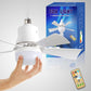 🌬️Surprise Price: Only £15.99!!🔥SmartBreez™ 40W LED Ceiling Fan Light – 20.5” Ultra-Quiet with Remote 🎯 | E27 + FREE B22 Adapter 🔌 | For Bedroom 😴, Kitchen 👩‍🍳 & Garage 🛠️ – UK Ready! 🇬🇧