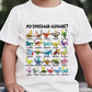 🔥🦖Summer Hot Sale - ONLY ￡7.99!!✨🎁Kids Dinosaur Alphabet Graphic T-Shirt
