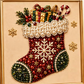 Christmas Pearl & Rhinestone Painting Kit